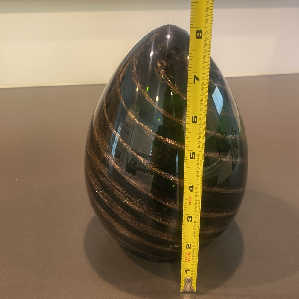 DONATED ❌Solar Energy Night Lamp black and brown with green light - Picture 9 of 10